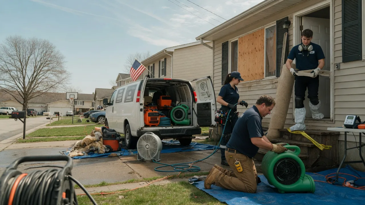 Water Damage Restoration in Rochelle, TX near me
